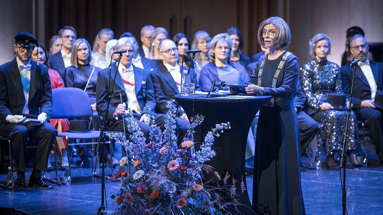 Akademiska Högtiden 2023, Birgitta Bergvall-Kåreborn, rektor vid Luleå tekniska universitet