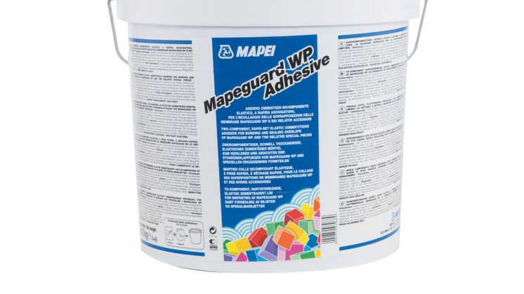 Nya omarbetade Mapeguard WP Adhesive