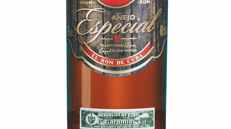 Nytt utseende og ny oppskrift for Havana Club Añejo Especial