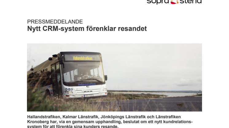 Nytt CRM-system förenklar resandet