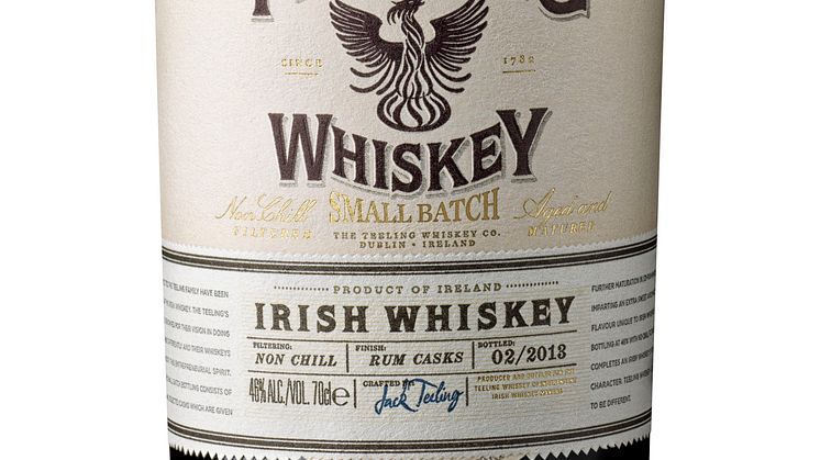 Teeling Small Batch Rum Cask Irish Whiskey