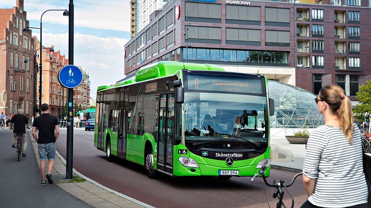 Stadsbuss i Malmö