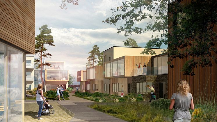 Arkitema og NSW får vigtig 2. plads i byplankonkurrence i Norge 