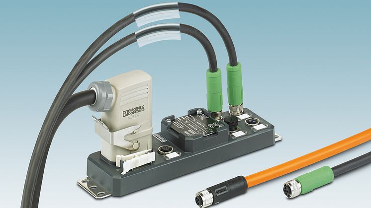 Distributor box for power applications