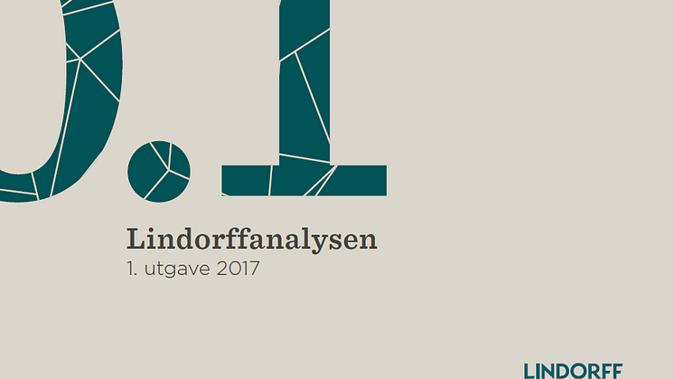 Lindorffanalysen utgave 1, 2017 er klar 