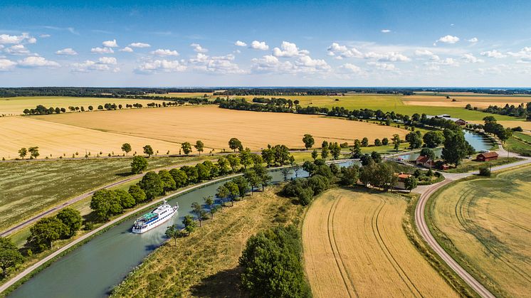 Göta kanal är ett av de största besöksmålen i Linköping och Norrköping. Foto: Peter Holgersson