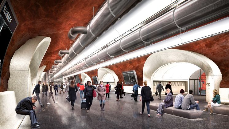 Finansieringen av ny bussterminal i Slussen är klar