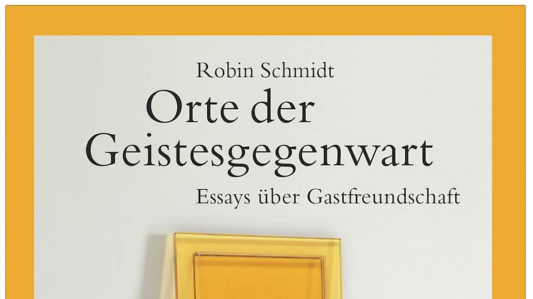 Cover des Buches ‹Orte der Geistesgegenwart› von Robin Schmidt unter Verwendung des Fotos ‹Threshold  II› von Rachel Whiteread