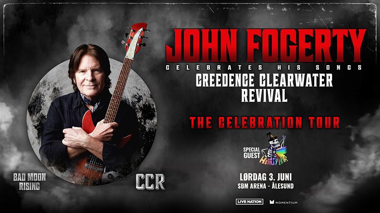 JOHN FOGERTY TIL NORGE!