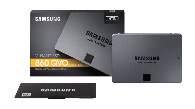 ​Samsung sikrer mere plads til en overkommelig pris med 860 QVO SSD