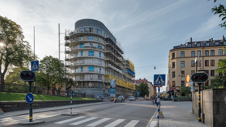  Eriks Restauranger, mäklaren BOSTHLM och bygg- och inredningsföretaget DN Bygg & Inredning etablerar sig i SKBs nya kvarter på Kungsholmen. Foto: baraBild.se