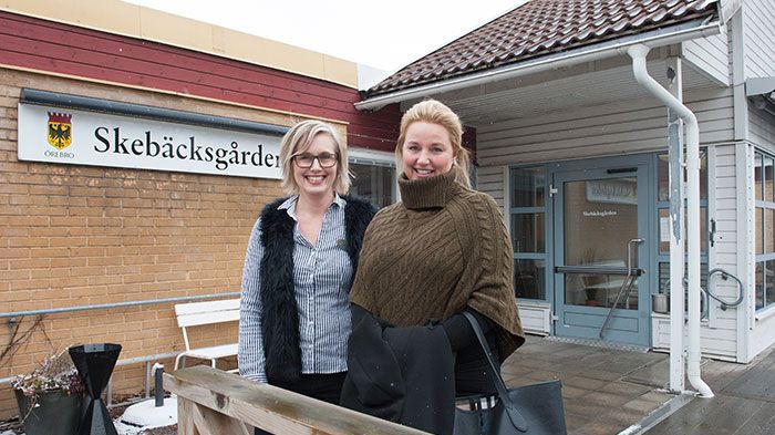 Camilla Brehmer Trumö och Annika Florin