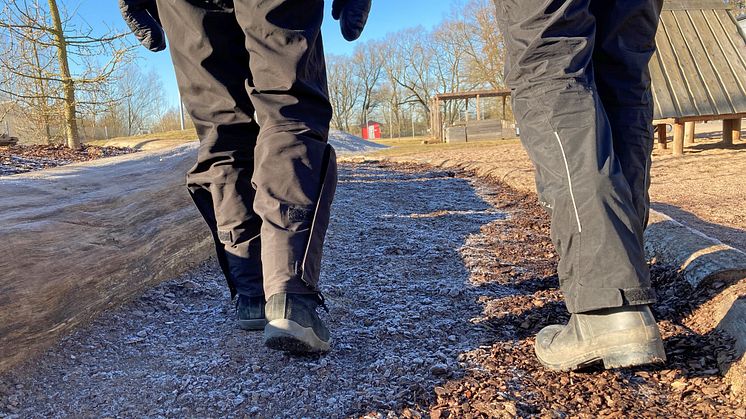 Under våren är målet att alla kommunens förskoleområden ska gå motsvarande en rutt runt hela jordklotet.