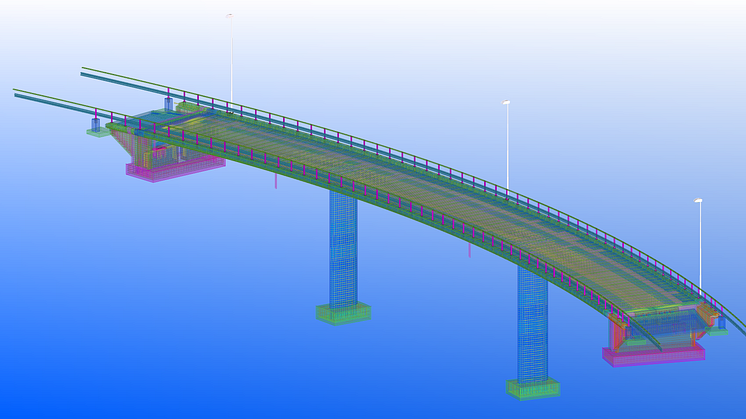BIM-teknik ett krav från Statens Vegvesen när bro över Fiskumelva byggs