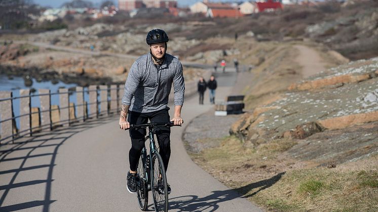 Elcyklar för första gången i motionslopp 