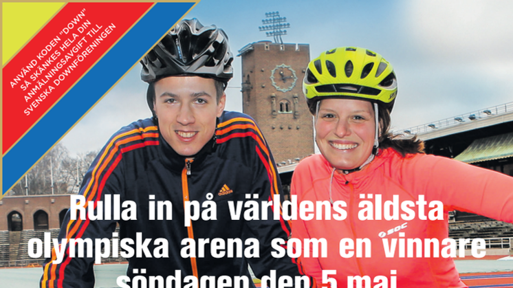 Delta i Sveriges vackraste cykellopp - uppge koden "DOWN" vid anmälan