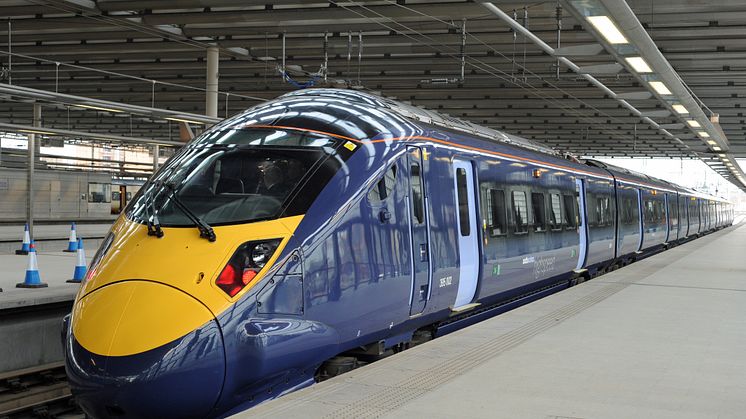 Hitachi Class 395 Train Makes UK’S First Domestic High Speed Passenger Voyage