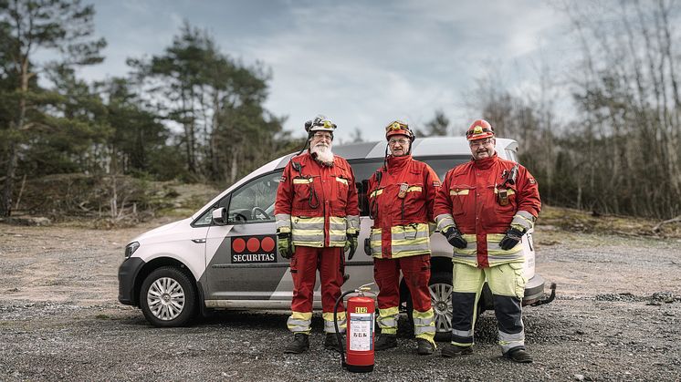 Securitas startar pensionärpool i Göteborg. Foto: Securitas Sverige AB.