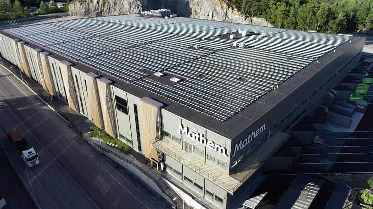 <span>Mathems customer fulfillment center i Larsboda utanför Stockholm.</span>