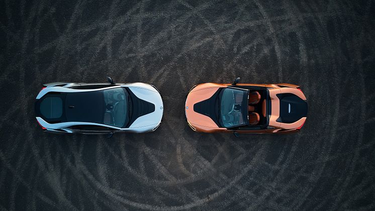 HELT NYA BMW i8 ROADSTER & NYA BMW i8 COUPÉ