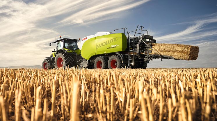New CLAAS QUADRANT EVOLUTION