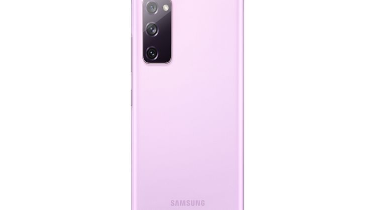 16. Galaxy S20 FE_Product Image_Cloud Lavender_Back