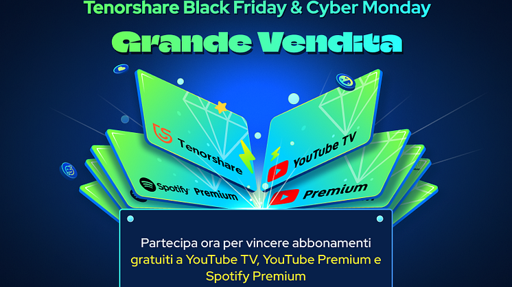 super sconto su black friday with Tenorshare Italian