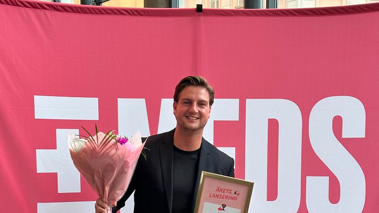 GAAM vinner pris för årets lansering på MEDS leverantörsdag