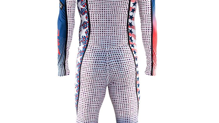US Ski Team racing suit - Podium Race Suite Back