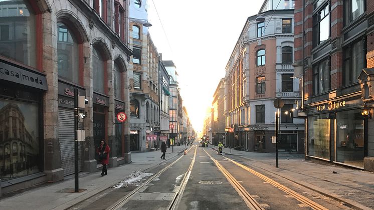 Toveistrikk etablert i Prinsens gate fra og med 27.februar