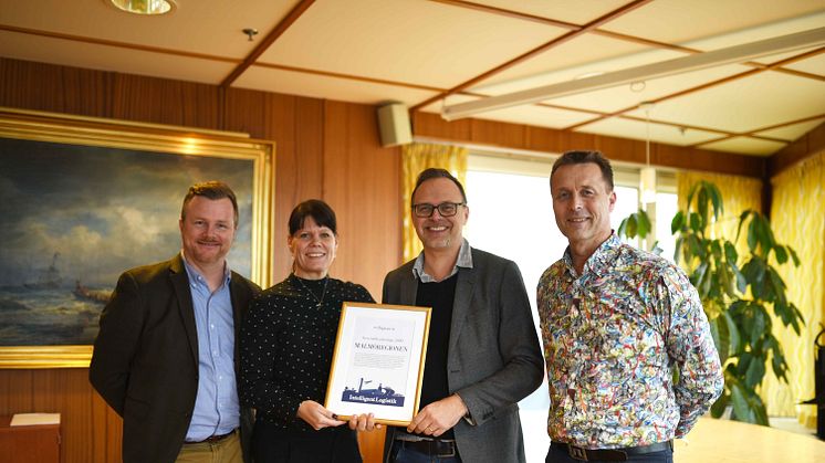 The port in Malmö is the sustainability location of the year