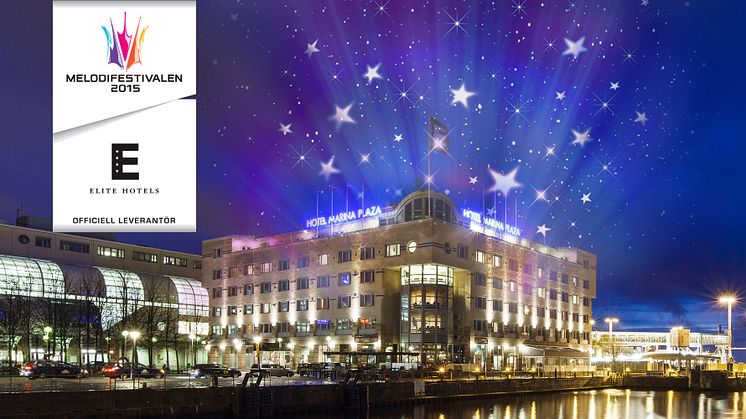 ​För fjärde året i rad väljer Melodifestivalens stjärnor att bo på Elite Hotels