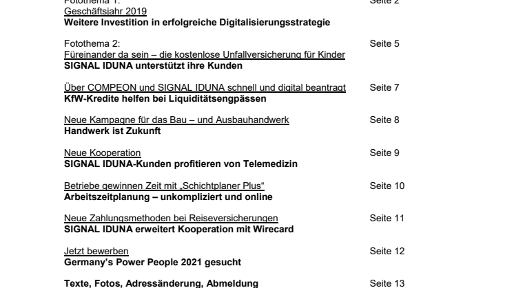 Tipps und Themen 6-2020