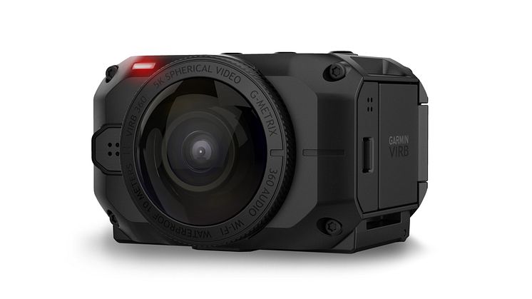 Garmin® presenterar en heltäckande 360° kamera