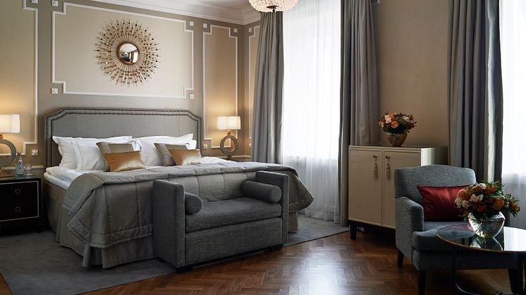 The Grand Hôtel Stockholm refurbishes rooms and corner suite on the fourth floor 