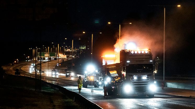 Svevias uppdrag sträcker sig över två säsonger och omfattar underhållsarbete på bland annat E20 och E4. Foto: Markus Marcetic 