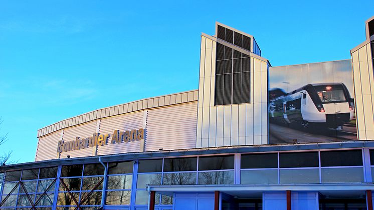 Bombardier Arena i Västerås.