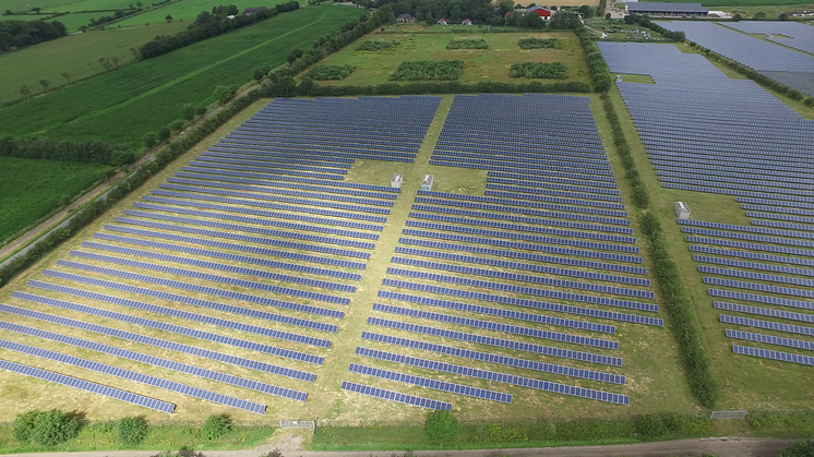 Photovoltaik-Anlage (Symbolfoto SH Netz)