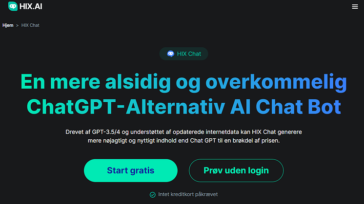 Top 10 ChatGPT-alte⁸rnativer: Bedste gratis AI Chatbot-websteder som ChatGPT i 2024