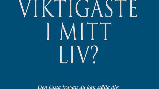 Ny bok: Vad är det viktigaste i mitt liv? av Martin Ehdin