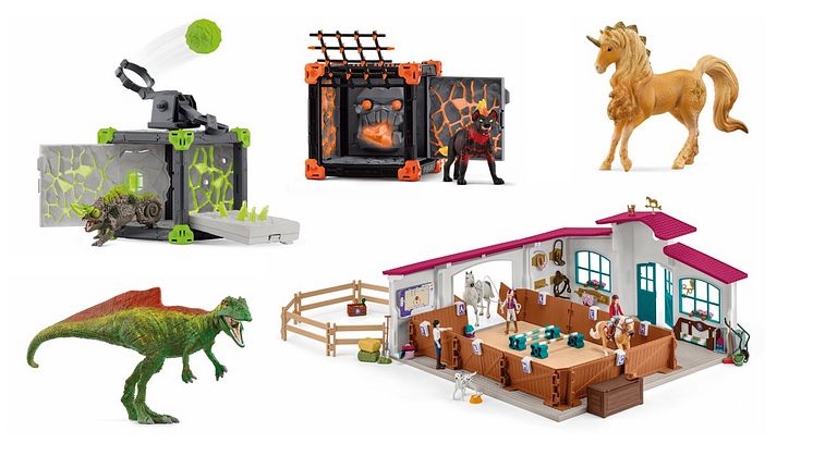 Schleich 2024 A new product range full of magical animals and many other playroom highlights Schleich