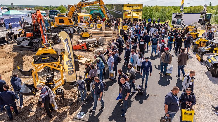 Suksess for Engcon på Intermat