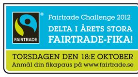 En halv miljon svenskar deltar i den största Fairtrade-fikan någonsin