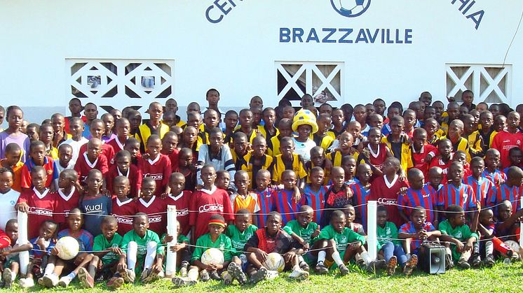 Forbo stöttar fotbollsskola i Kongo-Brazzaville