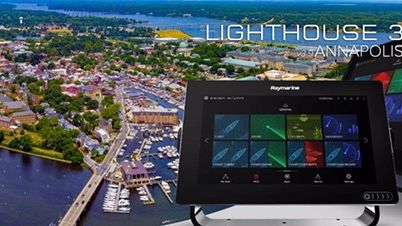 Yeni LightHouse Annapolis 3.9 işletim sistemi, Raymarine MFD'ler için heyecan verici yeni özellikler ve işlevler getiriyor