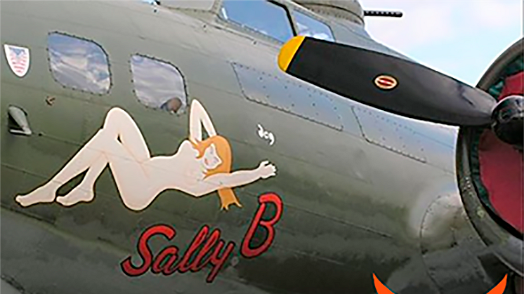 Det legendariske B-17 veteranbombefly ’Sally B’