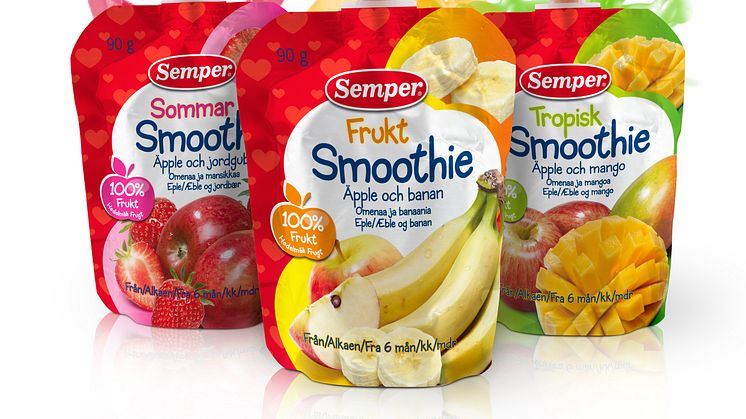 ​​Semper Smoothies nomineret til Årets lancering 2013