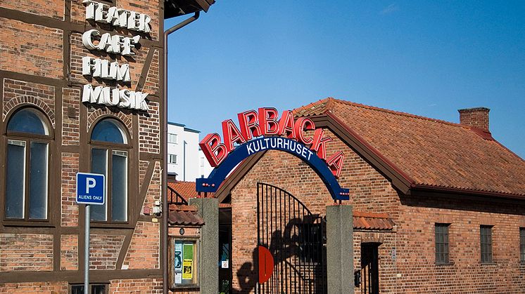 Kulturhuset Barbacka i Kristianstad. En av flera verksamheter som tillfälligt stänger.