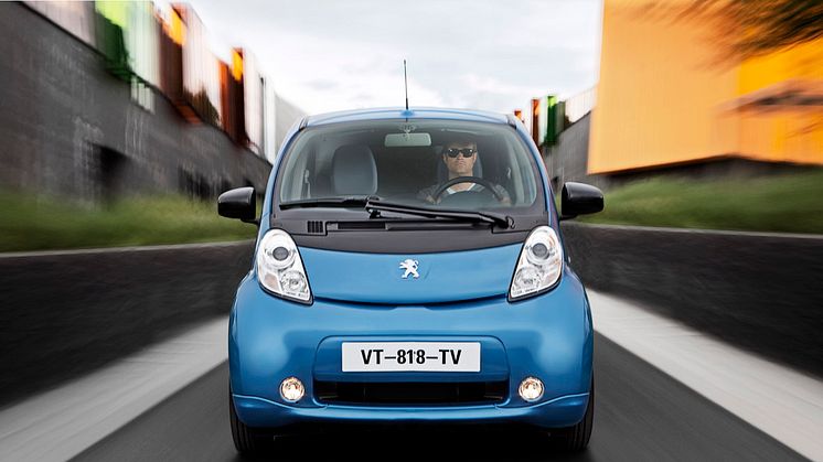 Peugeot iOn: 100 procent verklig, 100 procent eldriven
