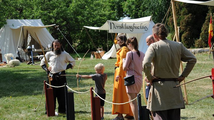 Hamar middelalderfestival på Anno Domkirkeodden